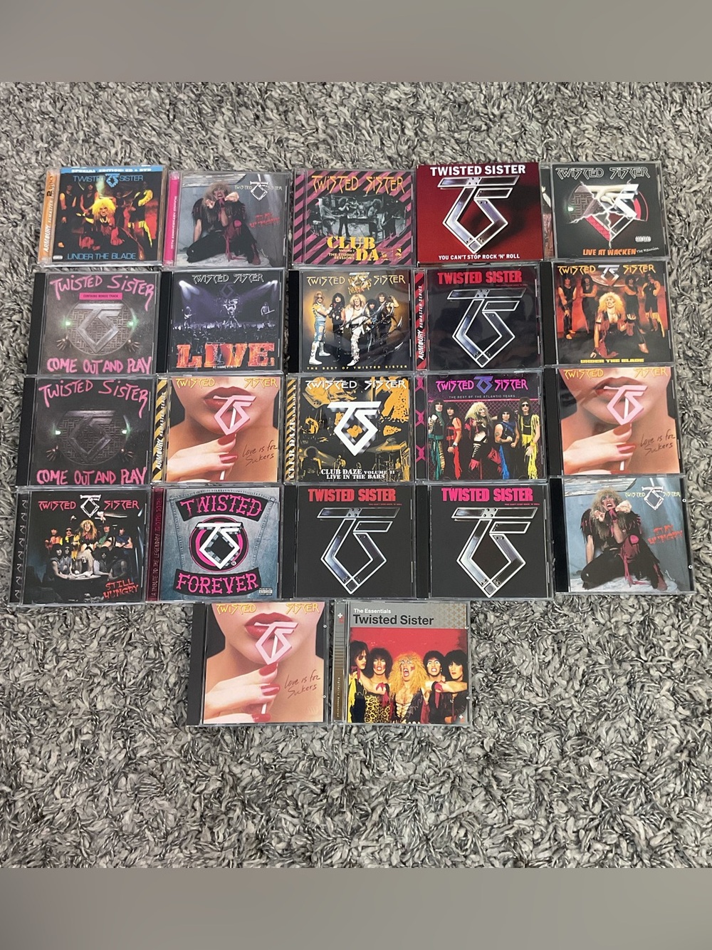 Twisted Sister CD Collection